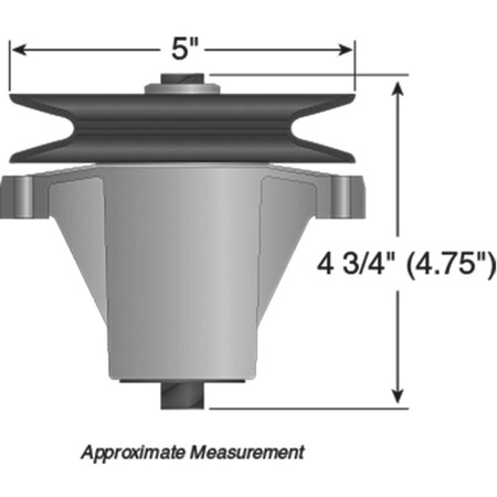 Stens Spindle Assembly Replaces Mtd 918-0240C, 285-861 285-861